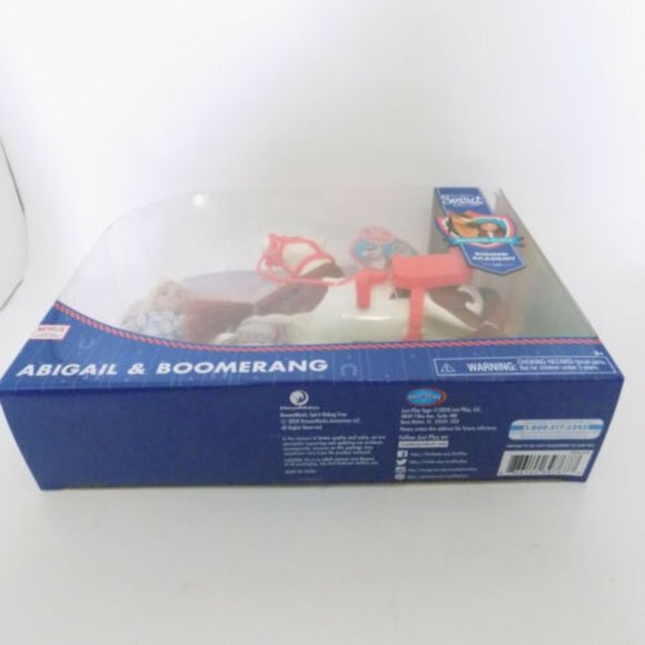 Dream Works Just Play Spirit Riding Free Abigail + Boomerang Horse Toy Doll Set - Picture 6 of 6